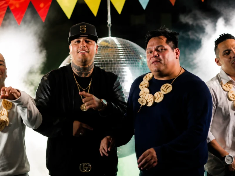 Los Cantores de Chipuco junto a Nicky Jam en Diciembre