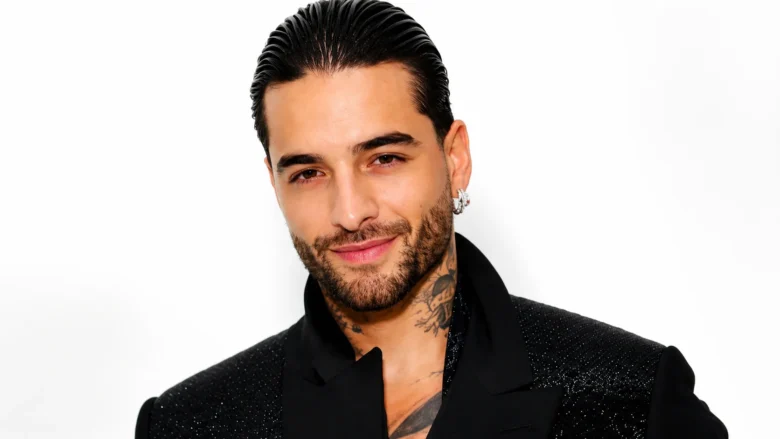 Maluma, cantante y compositor colombiano, durante una sesión fotográfica.