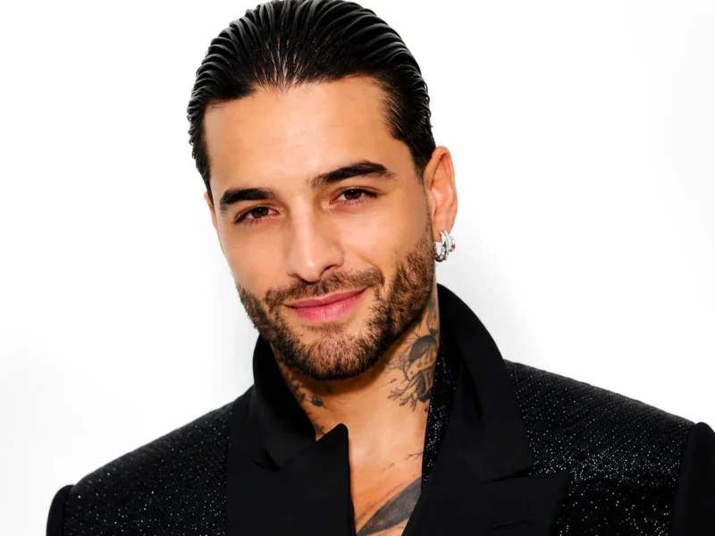Maluma, cantante y compositor colombiano, durante una sesión fotográfica.