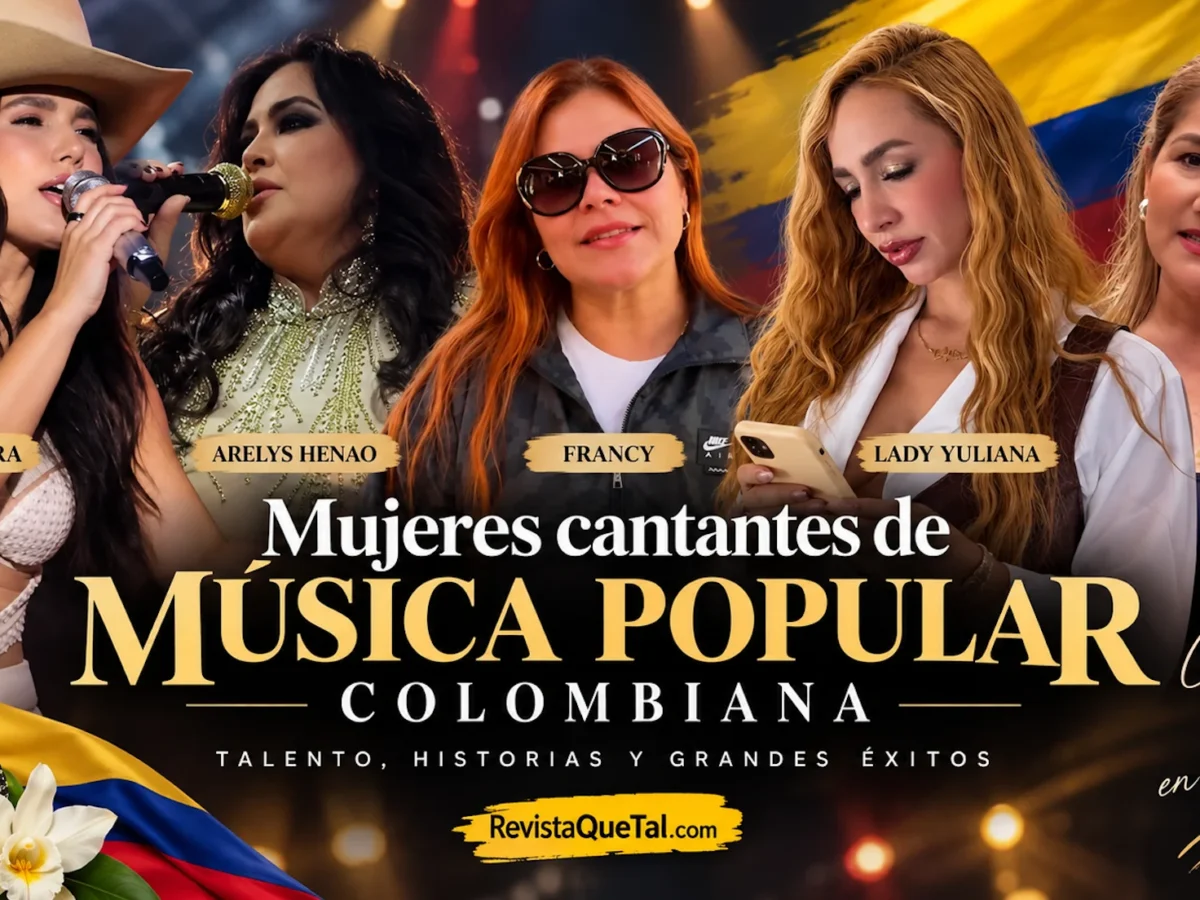 Mujeres cantantes de música popular colombiana