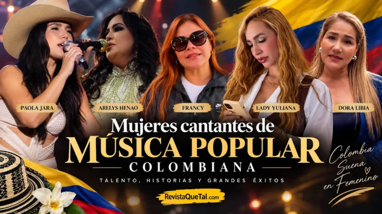 Mujeres cantantes de música popular colombiana