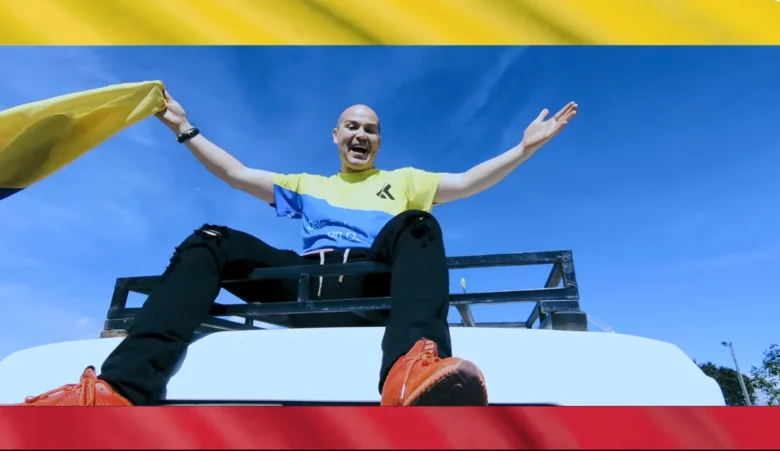 Karval interpreta Dale Dale Oh Colombia, canción dedicada a la Selección Colombia