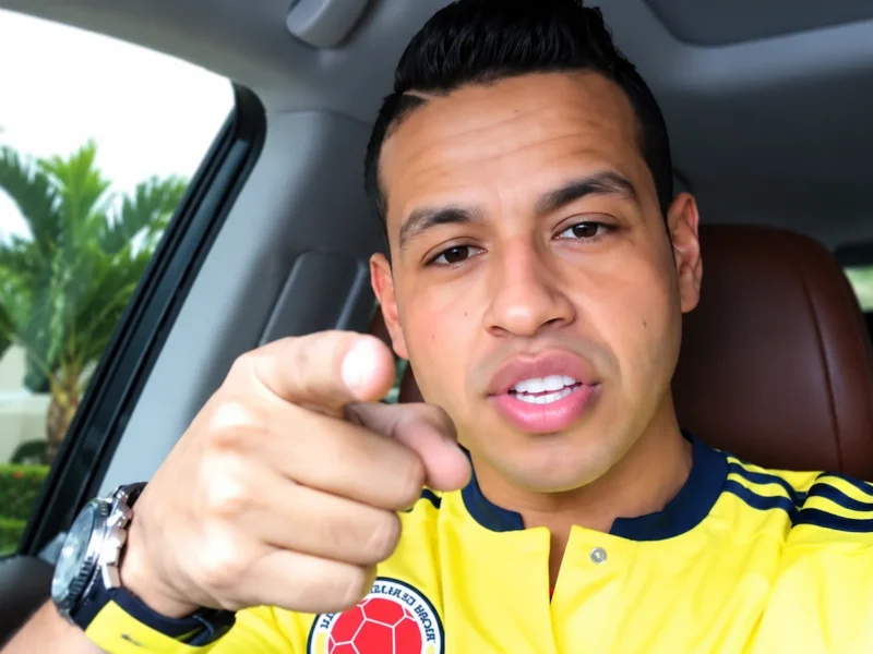 Martín Elías Díaz Acosta, cantante vallenato e hijo de Diomedes Díaz