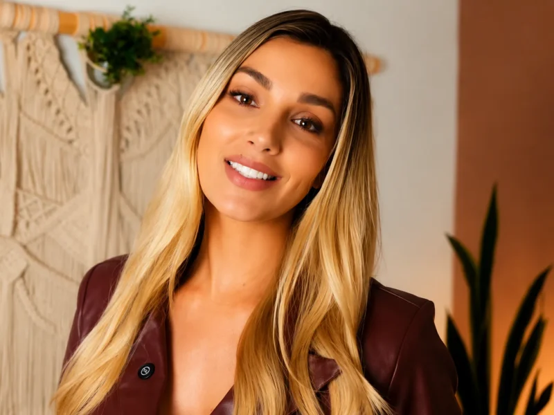 Melina Ramírez, presentadora de Yo Me Llamo y de Caracol Televisión.