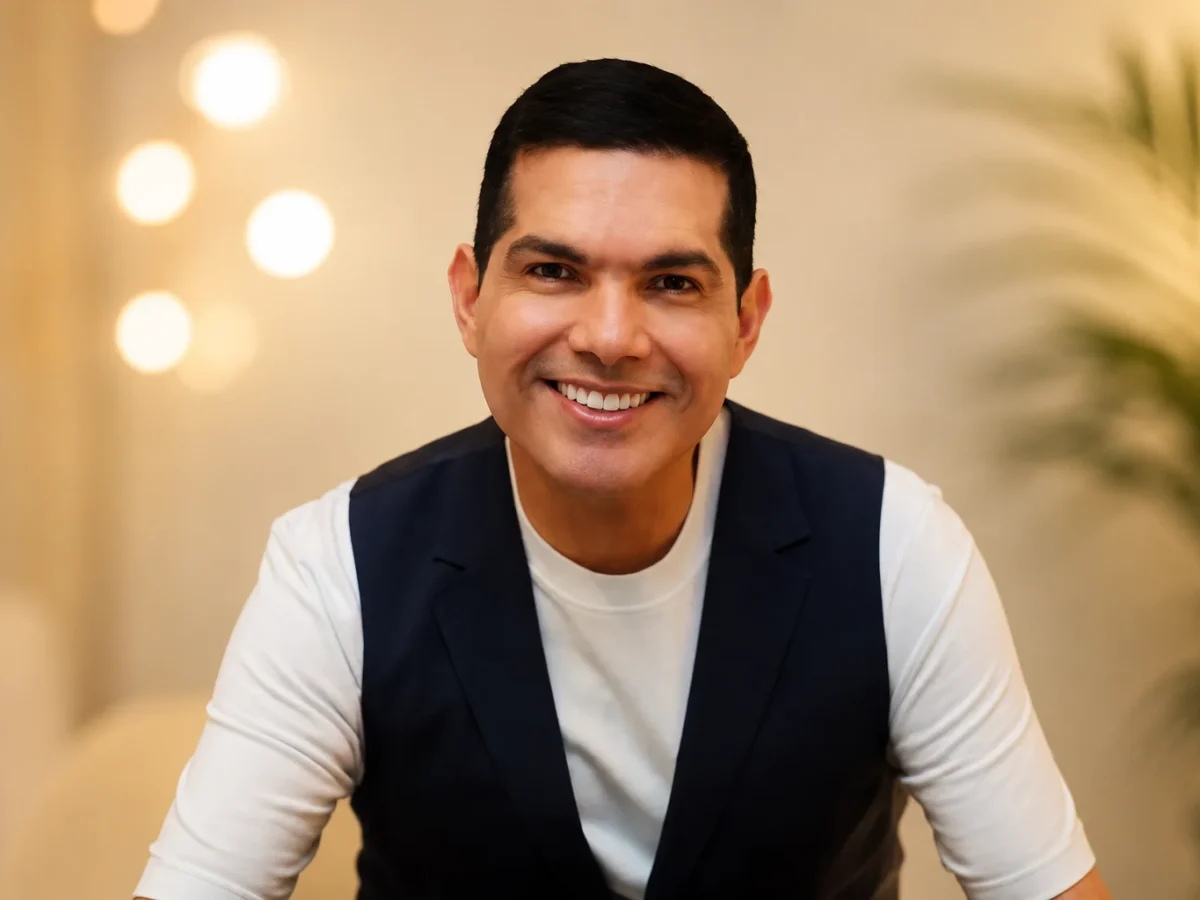 Peter Manjarrés interpreta la canción de cumpleaños Que Dios te Bendiga.