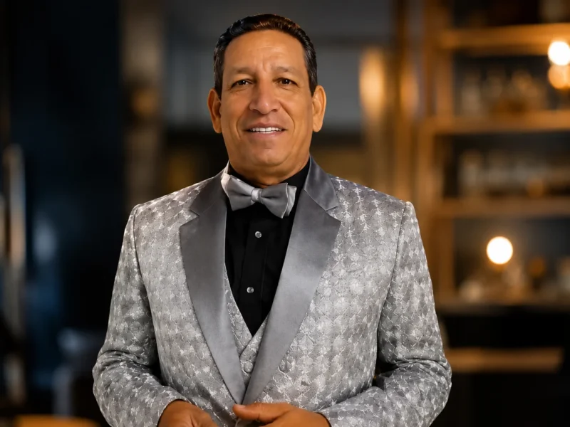 Hernán Gómez, cantante colombiano de música popular.