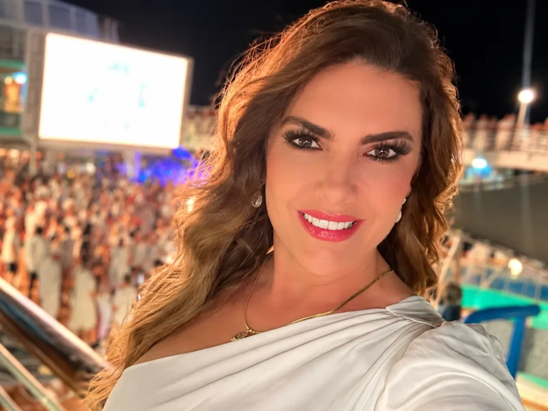 Ana Karina Soto, presentadora de Buen día Colombia del Canal RCN