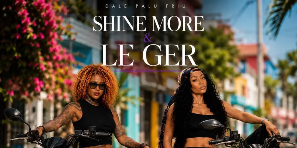 Shine More y Le GER, artistas y productoras musicales de Curazao